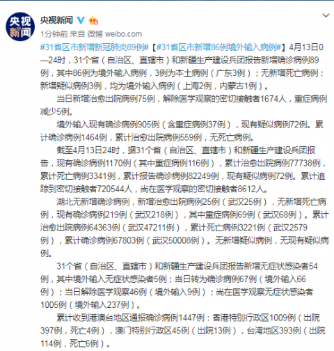 上海新增境外输入11例〃上海新增境外输入确诊病例5例