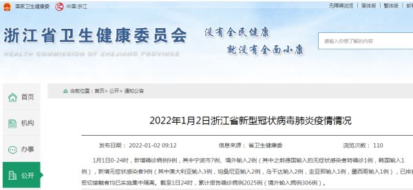 浙江新增1例是哪里的-浙江新增1例在哪里-第1张图片