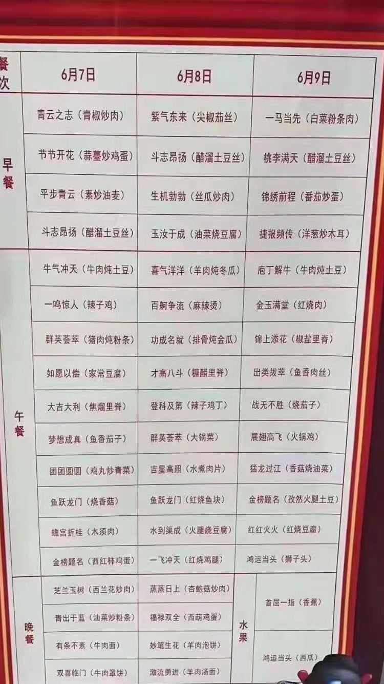 “今年高考几天” 今年高考哪几天？-第2张图片