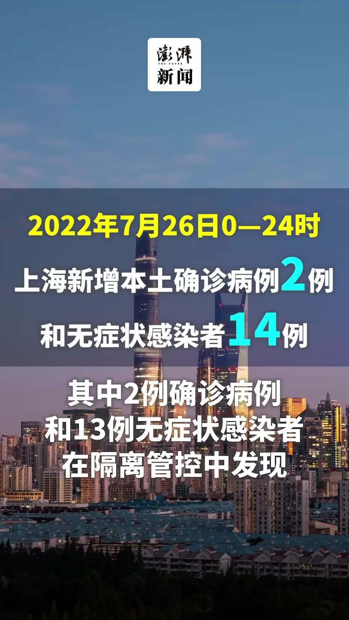 【上海新增2例社会面无症状/上海新增6人】-第3张图片