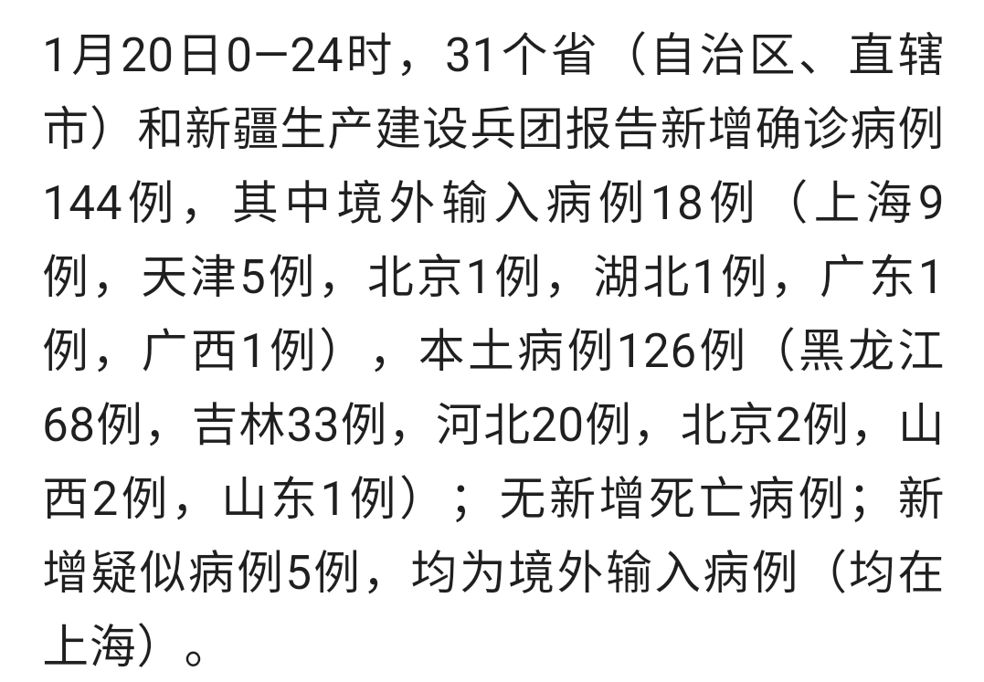 「新增确诊30例本土8例」〃31省区市新增确诊8例 含本土1例
