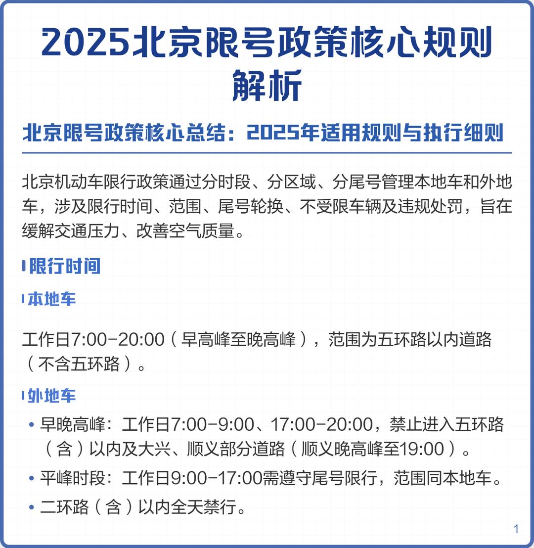 2023年新一轮限号〃2023车辆限行尾号查询