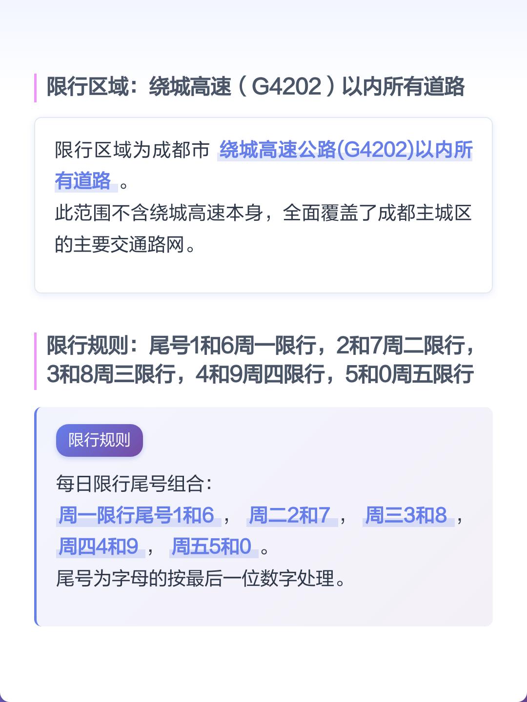 【成都限行时间新规2020年7月20日/成都限行时间规定和处罚】-第2张图片