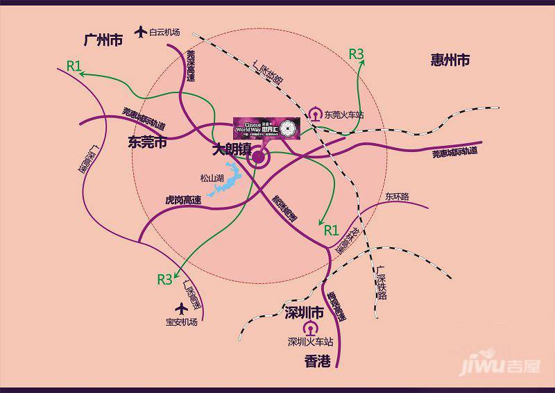 【东莞大朗疫情风险等级/东莞大朗镇区地图】-第1张图片