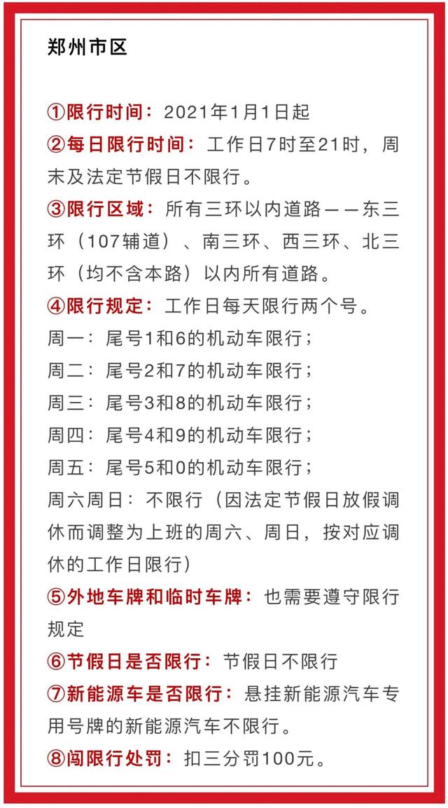 限号轮换时间2021.机动车限号轮换时间-第2张图片