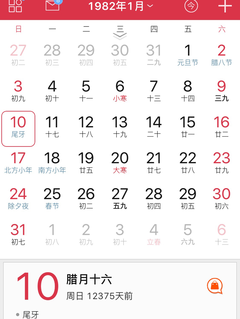 “12月3号	” 12月3号农历是几月几号？-第1张图片