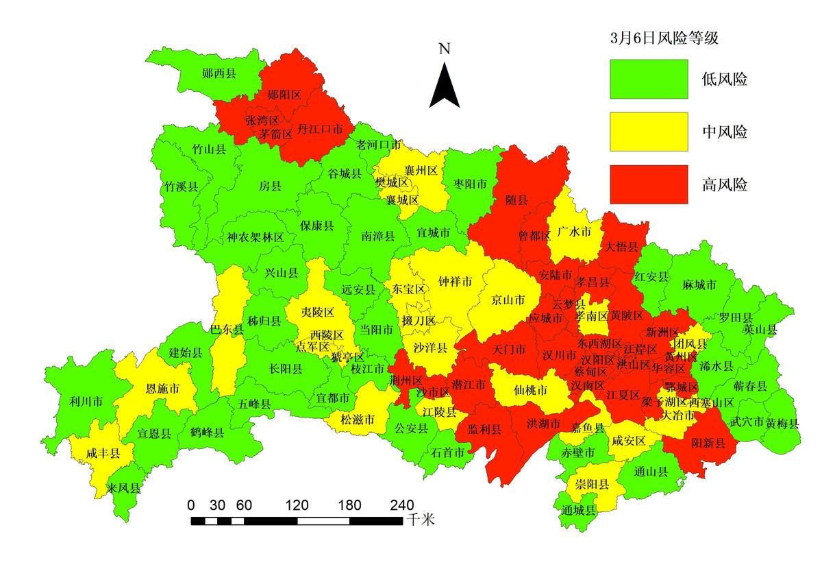 【中国疫情风险地区图最新/中国疫情地图分布图】