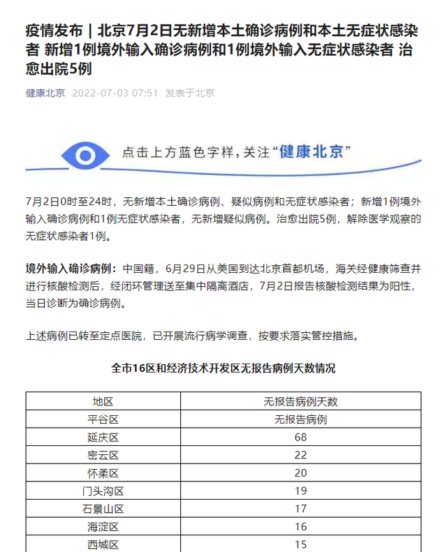 “北京:严控高风险人员离京” 北京顺义新增多个高风险区？